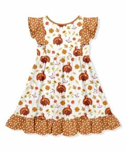 Best deal β€οΈ Millie Loves Lily White Twila Turkey Angel-Sleeve π Dress - π§ Girls For Kids π 5 Best deal β€οΈ Millie Loves Lily White Twila Turkey Angel-Sleeve π Dress - π§ Girls For Kids π -Little Millie-shop zu107080475 alt 2 tm1656697045