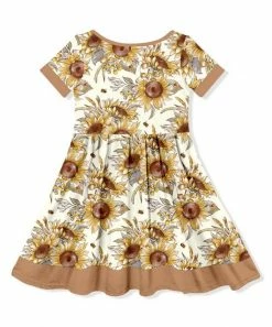 Brand new π Millie Loves Lily Cream Sunflower & Ladybug Button-Up A-Line π Dress - π§ Girls For Kids β 5 Brand new π Millie Loves Lily Cream Sunflower & Ladybug Button-Up A-Line π Dress - π§ Girls For Kids β -Little Millie-shop zu107083339 alt 2 tm1656695786