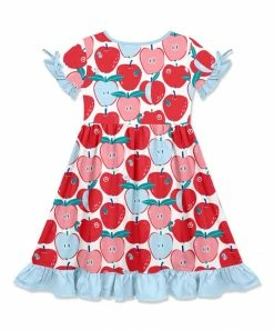 New 𧨠Millie Loves Lily White & Red Apple Annie Bow-Sleeve A-Line π Dress - π§ Girls For Kids π― 5 New 𧨠Millie Loves Lily White & Red Apple Annie Bow-Sleeve A-Line π Dress - π§ Girls For Kids π― -Little Millie-shop zu107106832 alt 2 tm1657044154