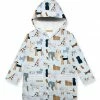 Budget 👏 Millie Loves Lily Pale Blue 🐕 Dog Pocket Hooded Raincoat - Toddler & 👧 Girls For Kids 🔥