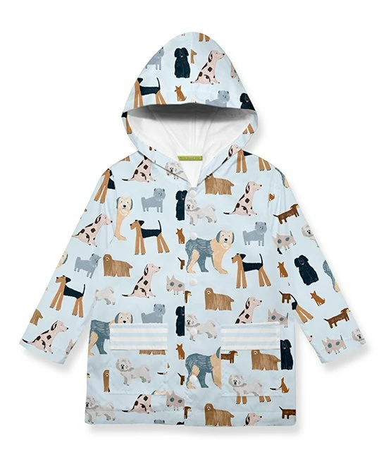 Budget π Millie Loves Lily Pale Blue π Dog Pocket Hooded Raincoat - Toddler & π§ Girls For Kids π₯ 1 Budget π Millie Loves Lily Pale Blue π Dog Pocket Hooded Raincoat - Toddler & π§ Girls For Kids π₯