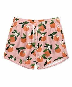 Flash Sale 👏 Millie & Maxx Light Pink Peaches Swim Trunks - Toddler & Boys For Kids 🌟