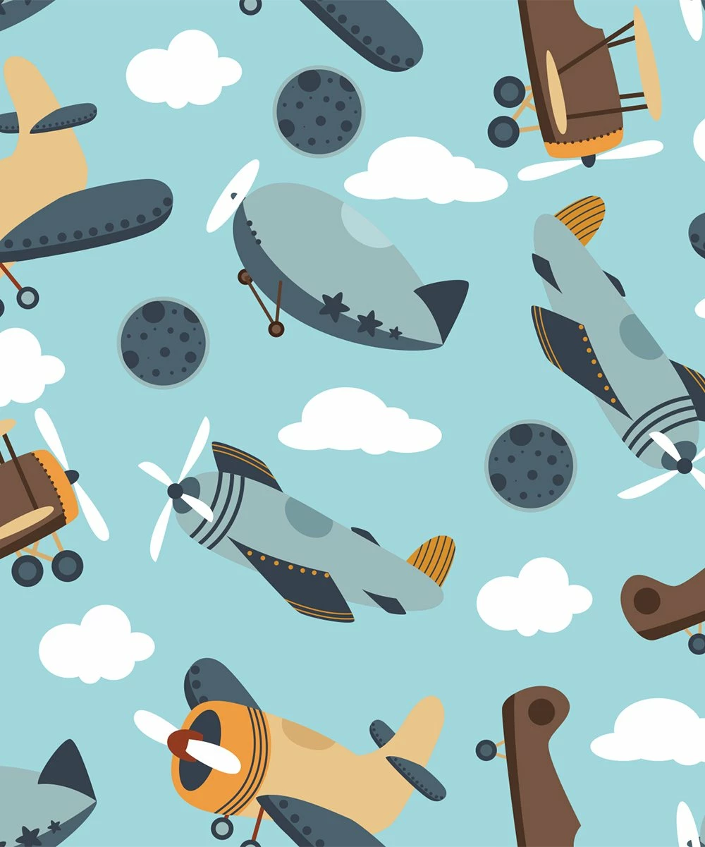 New ✔️ Little Millie Light Blue Airplane Mode Footie - Infant For Baby & Maternity ❤️ 2 New ✔️ Little Millie Light Blue Airplane Mode Footie - Infant For Baby & Maternity ❤️ - Image 2