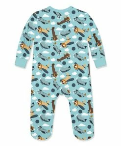 New ✔️ Little Millie Light Blue Airplane Mode Footie - Infant For Baby & Maternity ❤️ 5 New ✔️ Little Millie Light Blue Airplane Mode Footie - Infant For Baby & Maternity ❤️ -Little Millie-shop zu107159001 alt 2 tm1657136361