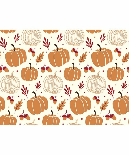 Cheap π Little Millie Cream & Orange Pumpkin Paradise Ruffle-Trim Playsuit - Infant For Baby & Maternity π 2 Cheap π Little Millie Cream & Orange Pumpkin Paradise Ruffle-Trim Playsuit - Infant For Baby & Maternity π - Image 2