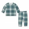 Cheapest 🎉 Little Millie Green & White Plaid Long-Sleeve Top & Straight-Leg Pants - Infant For Baby & Maternity 🌟