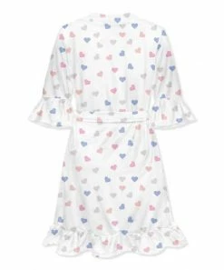 Cheapest π Little Millie White & Pink Hearts Ruffle-Hem Robe - π© Women π₯ 5 Cheapest π Little Millie White & Pink Hearts Ruffle-Hem Robe - π© Women π₯ -Little Millie-shop zu107500378 alt 2 tm1660240698
