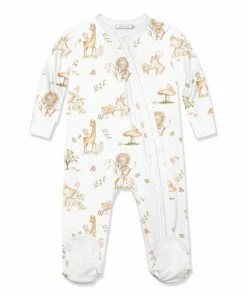 Best reviews of 🤩 Little Millie White & Orange Safari Sam Long-Sleeve Footie - Infant For Baby & Maternity 🧨