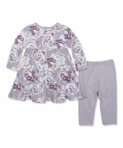 Cheap β Little Millie Gray Purple Rose Long-Sleeve Babydoll π Dress & Leggings - Infant & Toddler For Kids π 5 Cheap β Little Millie Gray Purple Rose Long-Sleeve Babydoll π Dress & Leggings - Infant & Toddler For Kids π -Little Millie-shop zu107500539 alt 2 tm1660237926
