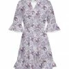 Cheapest 💯 Little Millie Dusty Purple Rose Ruffle-Hem Robe - 👩 Women ✨