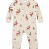 Coupon ✔️ Little Millie Tan & Brown Woodland Reindeer Footie - Infant For Baby & Maternity 👏