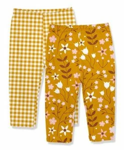 Flash Sale 🥰 Little Millie Yellow Buttercup Floral Leggings Set - Infant & Toddler For Kids ⌛