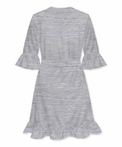 Outlet π Little Millie Heather Gray Waffle-Knit Ruffle-Hem Robe - π© Women π 5 Outlet π Little Millie Heather Gray Waffle-Knit Ruffle-Hem Robe - π© Women π -Little Millie-shop zu107507090 alt 2 tm1660237926