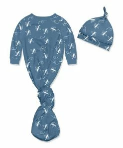 Best Pirce π Little Millie Dusty Blue & White Airplane Knotted Gown & Knot-Tie Beanie - Infant For Baby & Maternity π― 5 Best Pirce π Little Millie Dusty Blue & White Airplane Knotted Gown & Knot-Tie Beanie - Infant For Baby & Maternity π― -Little Millie-shop zu107507116 alt 2 tm1660237926