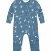 Promo ⭐ Little Millie Dusty Blue Airplane Long-Sleeve Footie - Infant For Baby & Maternity ❤️