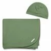 Wholesale 🤩 Little Millie Green Loden Frost Waffle-Knit Blanket & Beanie - Newborn For Baby & Maternity ⌛