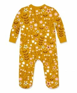 Flash Sale β Little Millie Deep Marigold Buttercup Floral Ruffle-Trim Footie - Infant For Baby & Maternity π 5 Flash Sale β Little Millie Deep Marigold Buttercup Floral Ruffle-Trim Footie - Infant For Baby & Maternity π -Little Millie-shop zu107507436 alt 2 tm1662058957