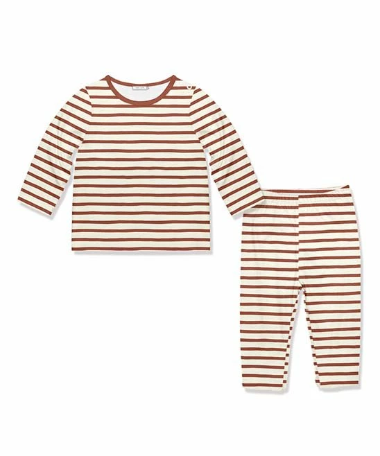 Best reviews of π Little Millie Dark Baked Clay Stripe Long-Sleeve Top & Pants - Infant & Toddler For Kids π 1 Best reviews of π Little Millie Dark Baked Clay Stripe Long-Sleeve Top & Pants - Infant & Toddler For Kids π