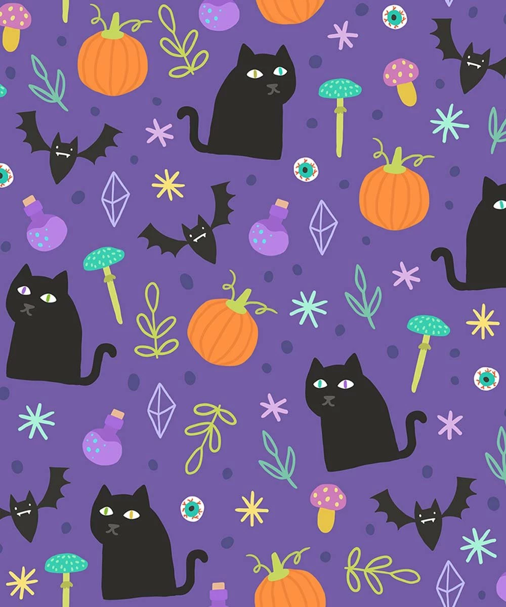 New β€οΈ Millie Loves Lily Black Babydoll Top & Purple Cats π Halloween Leggings - π§ Girls For Kids β 2 New β€οΈ Millie Loves Lily Black Babydoll Top & Purple Cats π Halloween Leggings - π§ Girls For Kids β - Image 2