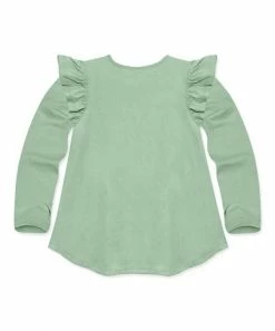 Best deal β€οΈ Simply Millie By Millie Loves Lily Sage Turkey Ruffle Long-Sleeve Hi-Low Top - π§ Girls For Kids β 5 Best deal β€οΈ Simply Millie By Millie Loves Lily Sage Turkey Ruffle Long-Sleeve Hi-Low Top - π§ Girls For Kids β -Little Millie-shop zu107721757 alt 2 tm1659032222