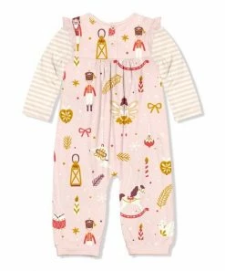 Outlet β¨ Little Millie Light Pink Ornamental π Christmas Ruffle-Trim Playsuit - Infant For Kids β€οΈ 5 Outlet β¨ Little Millie Light Pink Ornamental π Christmas Ruffle-Trim Playsuit - Infant For Kids β€οΈ -Little Millie-shop zu107730898 alt 2 tm1659031904