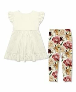 Outlet π Millie Loves Lily Cream Angel-Sleeve Top & Floral Harvest Leggings - Infant, Toddler & π§ Girls For Kids π₯° 5 Outlet π Millie Loves Lily Cream Angel-Sleeve Top & Floral Harvest Leggings - Infant, Toddler & π§ Girls For Kids π₯° -Little Millie-shop zu107731348 alt 2 tm1659034008