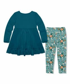 Best Pirce π Millie Loves Lily Midnight Babydoll Top & Blue Petite Butterfly Floral Leggings - π§ Girls For Kids π 5 Best Pirce π Millie Loves Lily Midnight Babydoll Top & Blue Petite Butterfly Floral Leggings - π§ Girls For Kids π -Little Millie-shop zu107806611 alt 2 tm1661864954