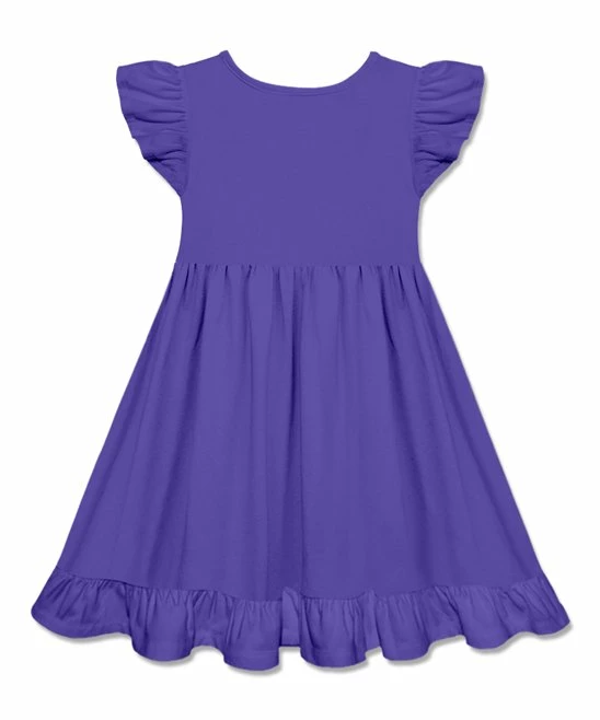 Best Pirce π Simply Millie By Millie Loves Lily Blue Iris Pocket Angel-Sleeve π Dress - Toddler & π§ Girls For Kids π 2 Best Pirce π Simply Millie By Millie Loves Lily Blue Iris Pocket Angel-Sleeve π Dress - Toddler & π§ Girls For Kids π - Image 2