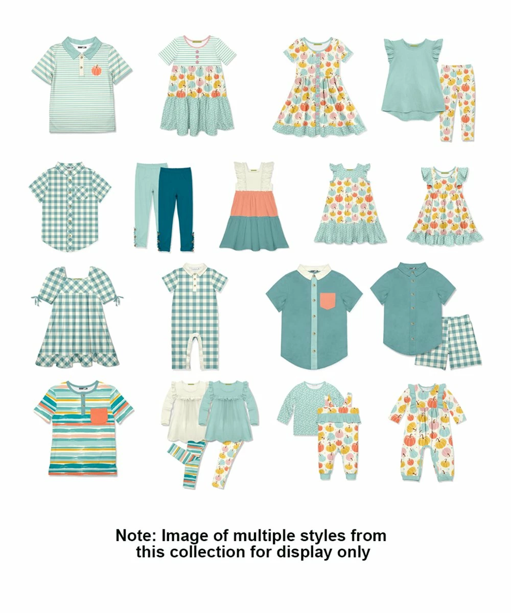 Brand new β Simply Millie By Millie Loves Lily Teal Button-Accent Ruffle-Trim Leggings Set - Infant, Toddler & π§ Girls For Kids π 2 Brand new β Simply Millie By Millie Loves Lily Teal Button-Accent Ruffle-Trim Leggings Set - Infant, Toddler & π§ Girls For Kids π - Image 2