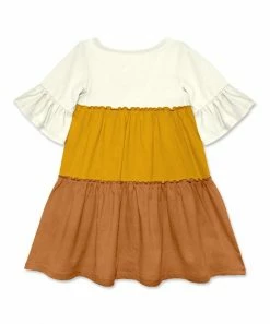 Cheapest β Simply Millie By Millie Loves Lily Marigold & Rust Trumpet-Sleeve Tiered A-Line π Dress - π§ Girls For Kids β 5 Cheapest β Simply Millie By Millie Loves Lily Marigold & Rust Trumpet-Sleeve Tiered A-Line π Dress - π§ Girls For Kids β -Little Millie-shop zu107846368 alt 2 tm1659373801