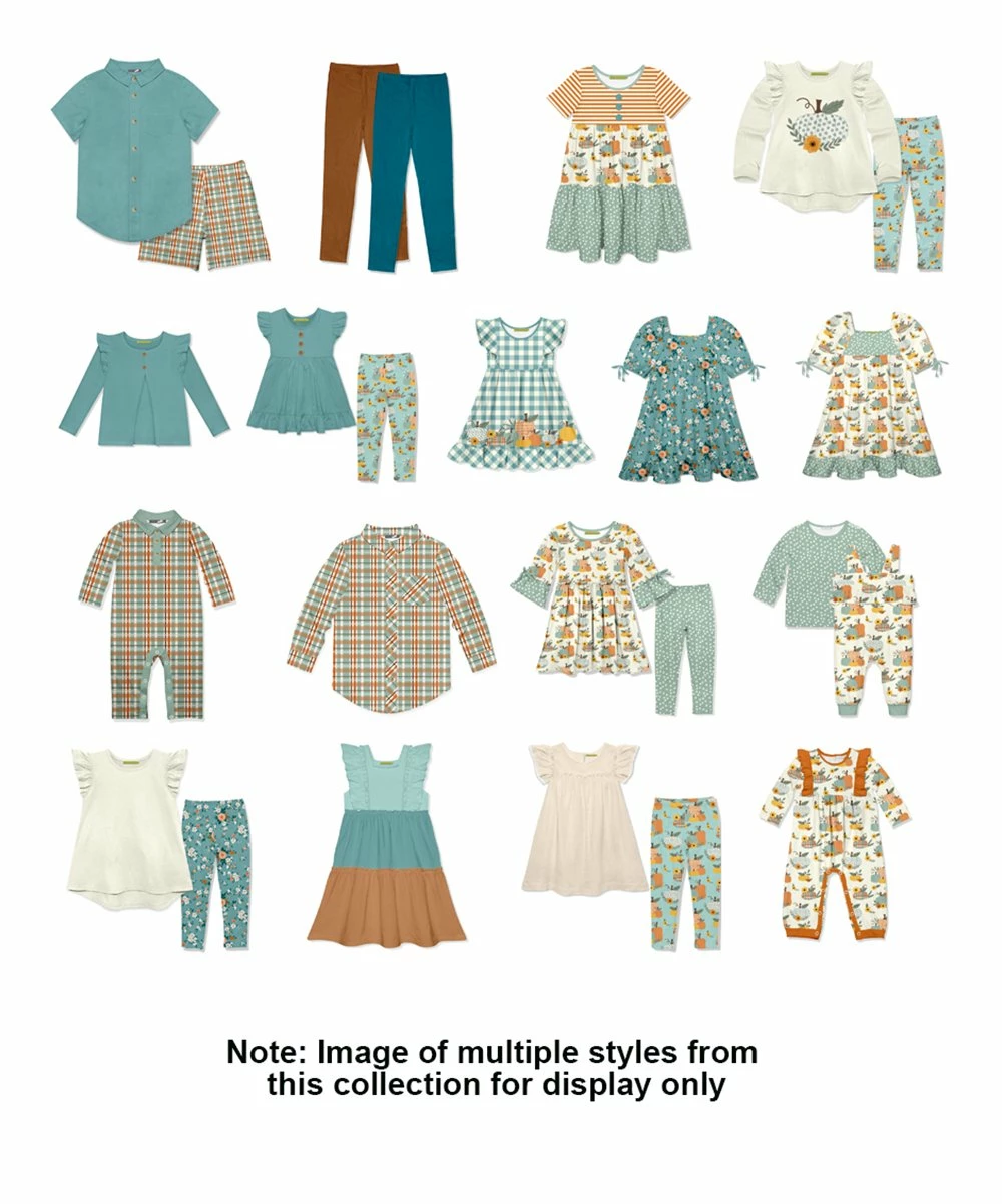 New π Millie Loves Lily Nile Blue & Peach Floral Garden Puff-Sleeve Babydoll π Dress - π§ Girls For Kids π 2 New π Millie Loves Lily Nile Blue & Peach Floral Garden Puff-Sleeve Babydoll π Dress - π§ Girls For Kids π - Image 2