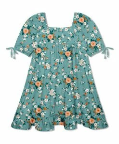 New π Millie Loves Lily Nile Blue & Peach Floral Garden Puff-Sleeve Babydoll π Dress - π§ Girls For Kids π 7 New π Millie Loves Lily Nile Blue & Peach Floral Garden Puff-Sleeve Babydoll π Dress - π§ Girls For Kids π -Little Millie-shop zu107846656 alt 3 tm1659373801