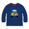 New 👏 Millie & Maxx Navy Pumpkin Truck Long-Sleeve Raglan Tee - Toddler For Kids ⌛