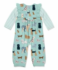 Flash Sale β Little Millie Mint πΆ Doggy πΆ Dog Ruffle-Trim Playsuit - Infant & Toddler For Kids π― 5 Flash Sale β Little Millie Mint πΆ Doggy πΆ Dog Ruffle-Trim Playsuit - Infant & Toddler For Kids π― -Little Millie-shop zu108126950 alt 2 tm1660330967