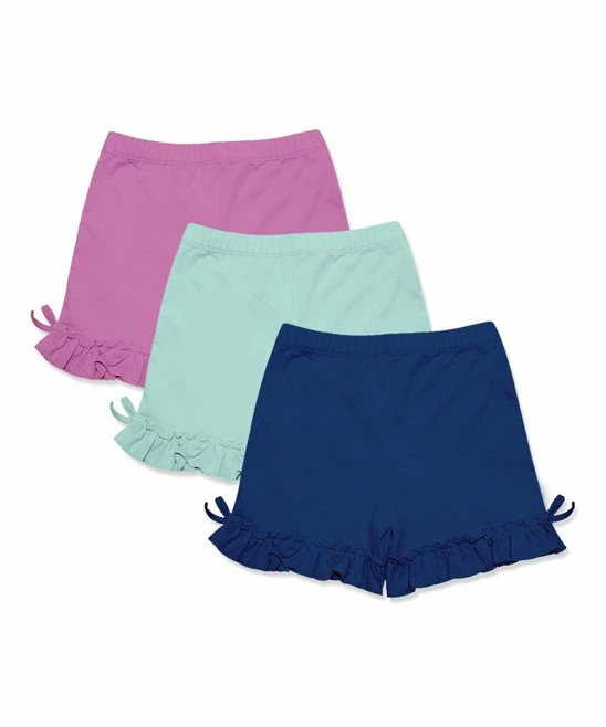 New 𧨠Simply Millie By Millie Loves Lily Navy Bow Ruffle Shorts Set - Toddler & π§ Girls For Kids π 2 New 𧨠Simply Millie By Millie Loves Lily Navy Bow Ruffle Shorts Set - Toddler & π§ Girls For Kids π - Image 2