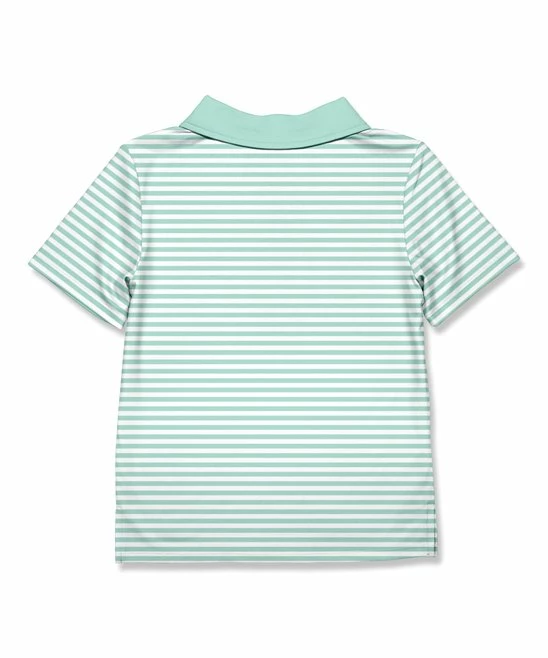 Discount β Millie & Maxx Mint Stripe Watermelon Polo - Toddler & Boys For Kids π€© 2 Discount β Millie & Maxx Mint Stripe Watermelon Polo - Toddler & Boys For Kids π€© - Image 2