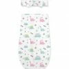 Cheap 🔥 Little Millie White Baby Dino Swaddling Blanket & Light Blue Headband For Baby & Maternity 😀