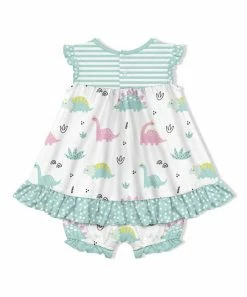 Best reviews of 𧨠Little Millie White & Light Blue Stripe Baby Dino Angel-Sleeve Bubble Romper - Infant & Toddler For Kids π 5 Best reviews of 𧨠Little Millie White & Light Blue Stripe Baby Dino Angel-Sleeve Bubble Romper - Infant & Toddler For Kids π -Little Millie-shop zu108372243 alt 2 tm1663693672