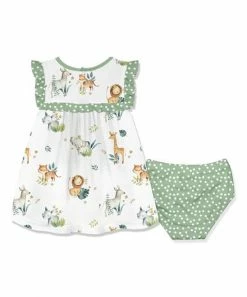 Cheapest π Little Millie White Animals Ruffle-Accent A-Line π Dress & Sage Dot Diaper Cover - Infant For Baby & Maternity 𧨠5 Cheapest π Little Millie White Animals Ruffle-Accent A-Line π Dress & Sage Dot Diaper Cover - Infant For Baby & Maternity 𧨠-Little Millie-shop zu108373511 alt 2 tm1663693672
