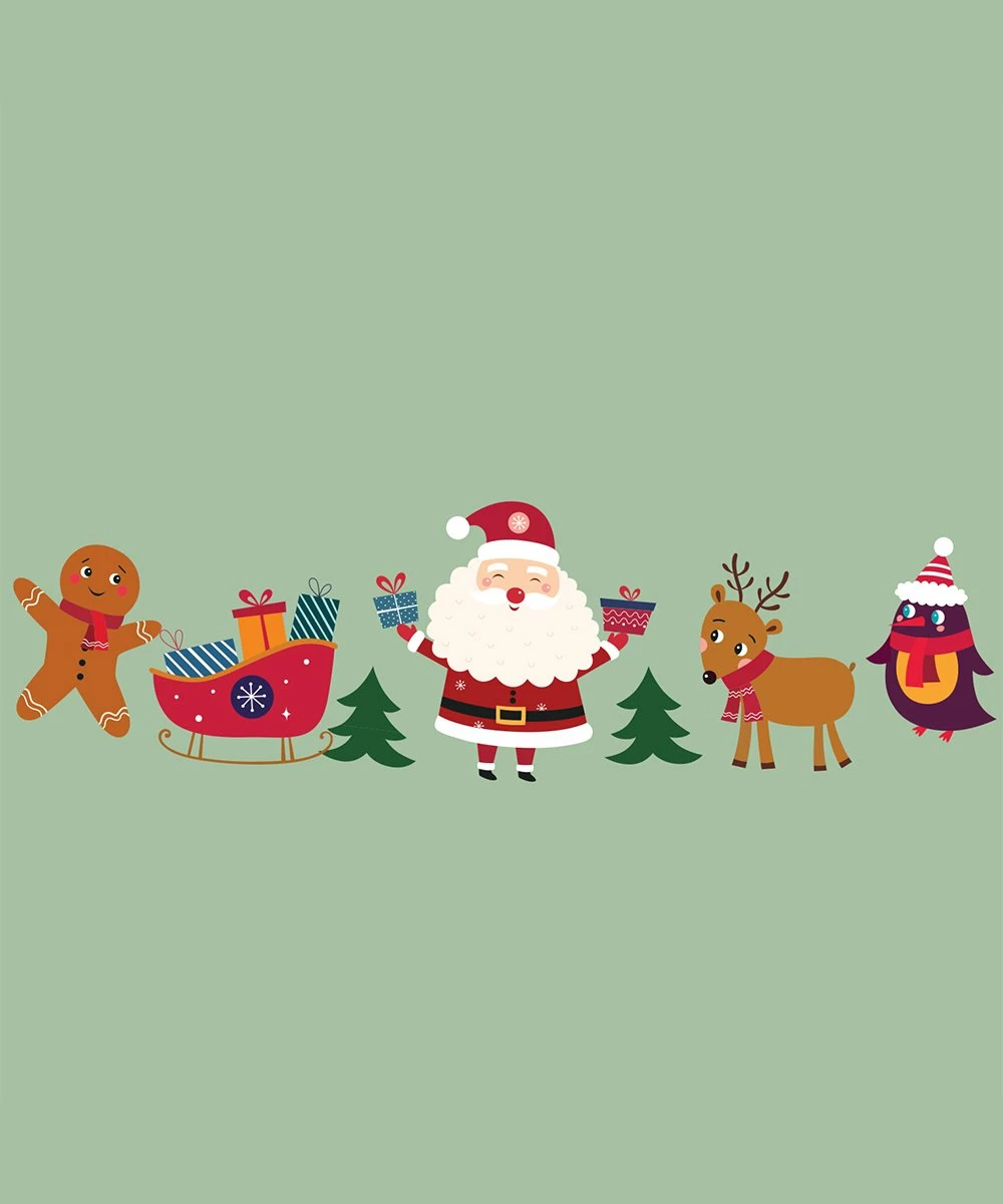 Cheap π₯° Little Millie Sage Snap Ruffle-Sleeve Top & Sage Gingham Santa Friends Jumper - Infant For Kids π 2 Cheap π₯° Little Millie Sage Snap Ruffle-Sleeve Top & Sage Gingham Santa Friends Jumper - Infant For Kids π - Image 2