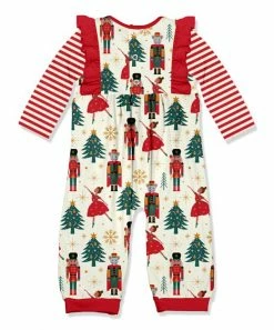 Brand new π€© Little Millie Red & Cream Nutcracker Dance Ruffle-Trim Playsuit - Infant For Kids 𧨠5 Brand new π€© Little Millie Red & Cream Nutcracker Dance Ruffle-Trim Playsuit - Infant For Kids 𧨠-Little Millie-shop zu108545894 alt 2 tm1661871371