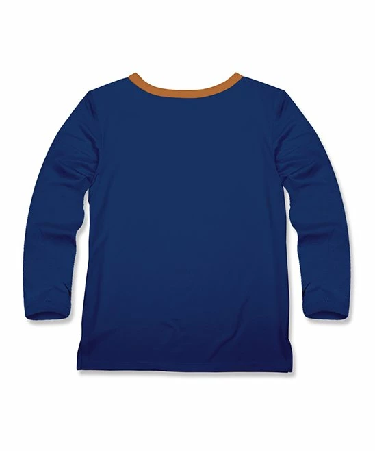 Promo ✨ Millie & Maxx Navy & Rust Constrast-Trim Henley - Toddler For Kids ⌛ 3 Promo ✨ Millie & Maxx Navy & Rust Constrast-Trim Henley - Toddler For Kids ⌛ - Image 3