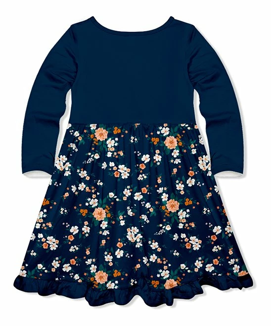 Top 10 π Millie Loves Lily Navy Floral Garden Button-Front π Dress - Infant, Toddler & π§ Girls For Kids β€οΈ 3 Top 10 π Millie Loves Lily Navy Floral Garden Button-Front π Dress - Infant, Toddler & π§ Girls For Kids β€οΈ - Image 3
