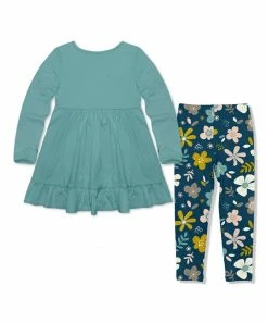 Cheapest π― Millie Loves Lily Nile Blue Button-Front Babydoll Top & Teal Floral Patch Leggings - Infant, Toddler & π§ Girls For Kids 𧨠5 Cheapest π― Millie Loves Lily Nile Blue Button-Front Babydoll Top & Teal Floral Patch Leggings - Infant, Toddler & π§ Girls For Kids 𧨠-Little Millie-shop zu108793257 alt 2 tm1662661879