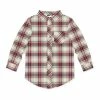 Top 10 ✔️ Millie & Maxx Cream & Red Plaid Long-Sleeve Button-Up - Toddler & Boys For Kids 🔔