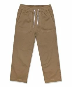 Wholesale 👍 Millie & Maxx Khaki Drawstring Pocket Pants - Infant, Toddler & Boys For Kids ✨