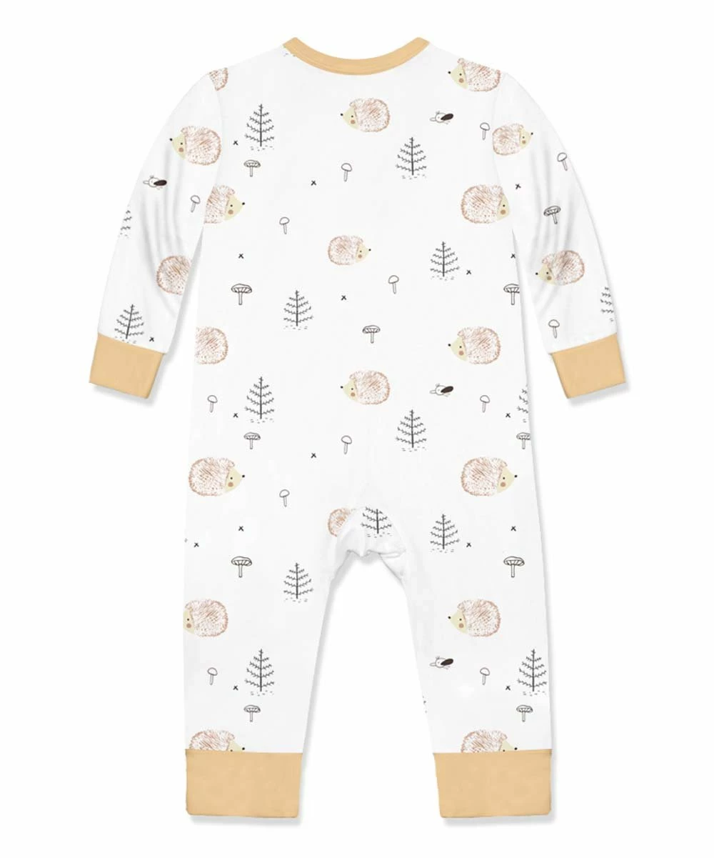 Coupon π Little Millie White & Beige Hedgehog Zip-Up Playsuit - Infant For Baby & Maternity π₯° 3 Coupon π Little Millie White & Beige Hedgehog Zip-Up Playsuit - Infant For Baby & Maternity π₯° - Image 3
