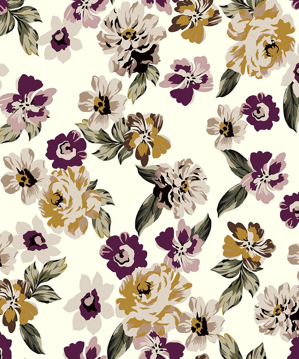 Best deal π Millie Loves Lily Cream Earth Floral Pocket Long-Sleeve A-Line π Dress & Plum Leggings - Infant, Toddler & π§ Girls For Kids π 2 Best deal π Millie Loves Lily Cream Earth Floral Pocket Long-Sleeve A-Line π Dress & Plum Leggings - Infant, Toddler & π§ Girls For Kids π - Image 2