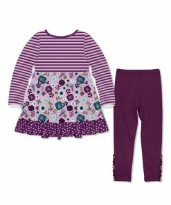 New π Millie Loves Lily Lilac Double Floral Babydoll Top & Plum Button Leggings - Infant, Toddler & π§ Girls For Baby & Maternity π 5 New π Millie Loves Lily Lilac Double Floral Babydoll Top & Plum Button Leggings - Infant, Toddler & π§ Girls For Baby & Maternity π -Little Millie-shop zu109132174 alt 2 tm1664041301