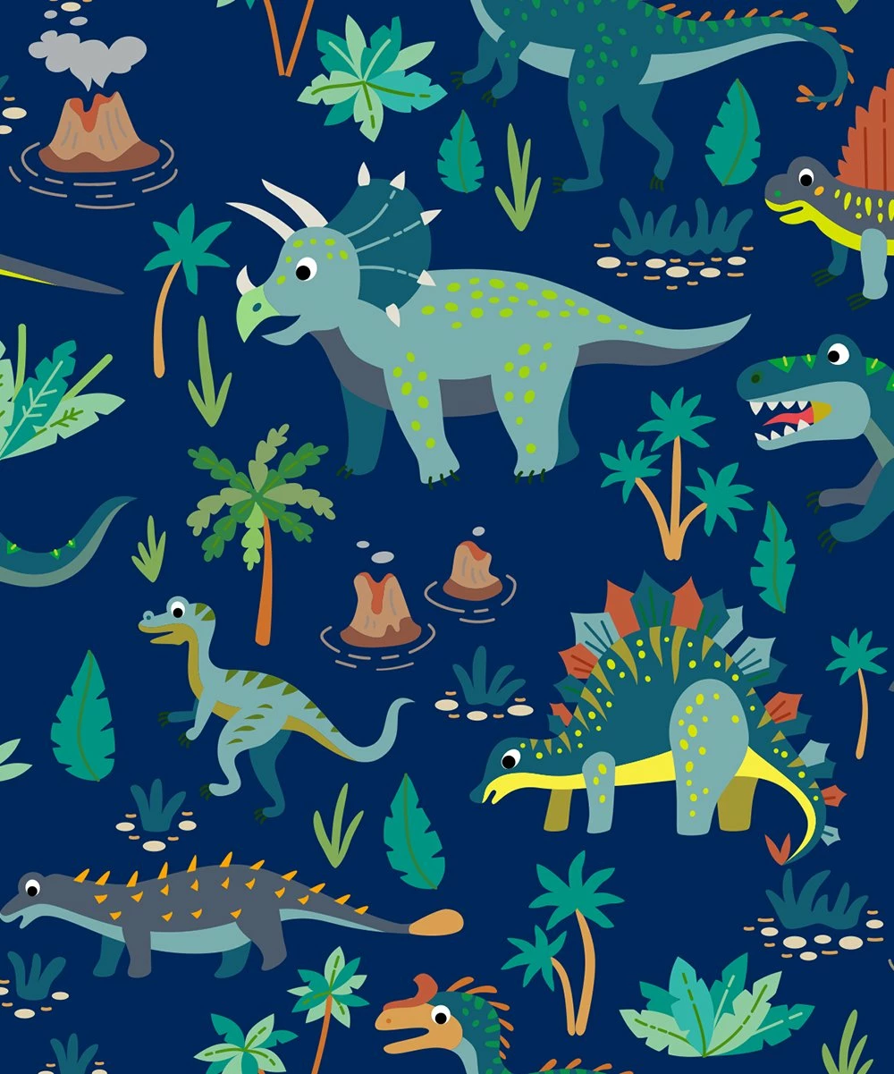 Discount π Little Millie Navy Demo Dino Collared Long-Sleeve Playsuit - Infant & Toddler For Baby & Maternity π 2 Discount π Little Millie Navy Demo Dino Collared Long-Sleeve Playsuit - Infant & Toddler For Baby & Maternity π - Image 2